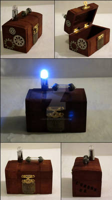 Lightup Steampunk box