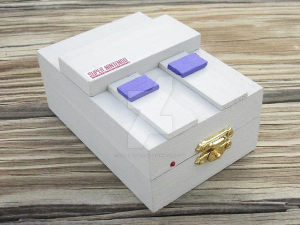 Little Box Nintendo Super Nintendo Box by kaztielkrafts on DeviantArt