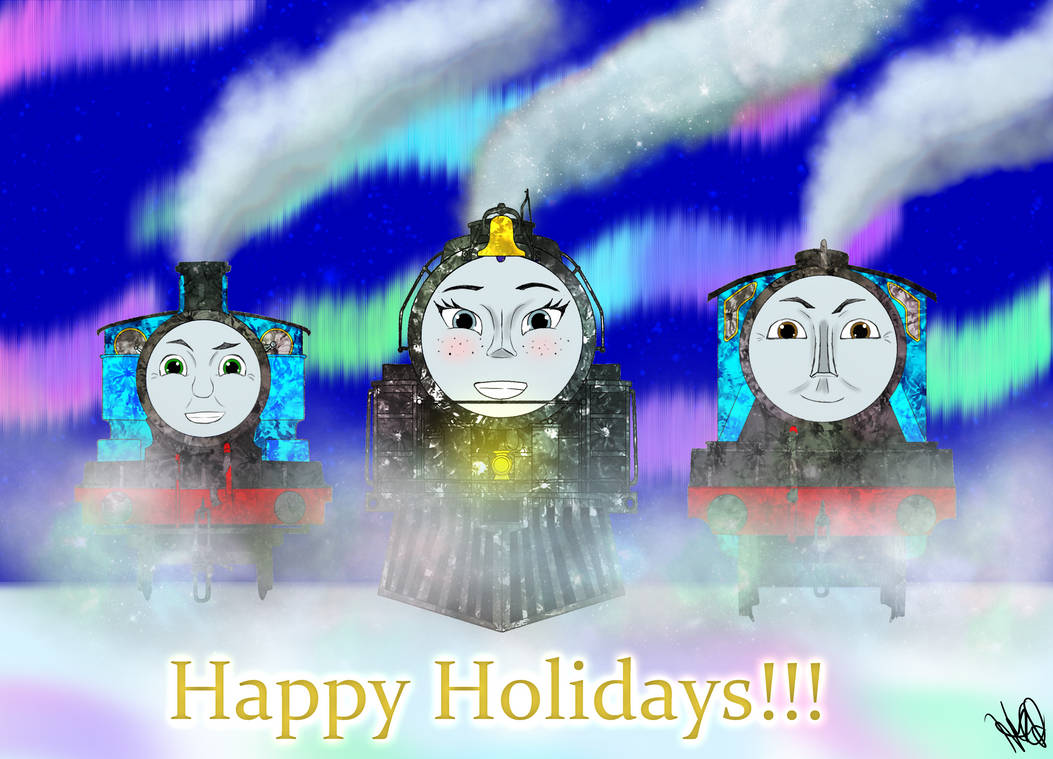 TTTE X The Polar Express Test Illustration by Clockworknitro on DeviantArt