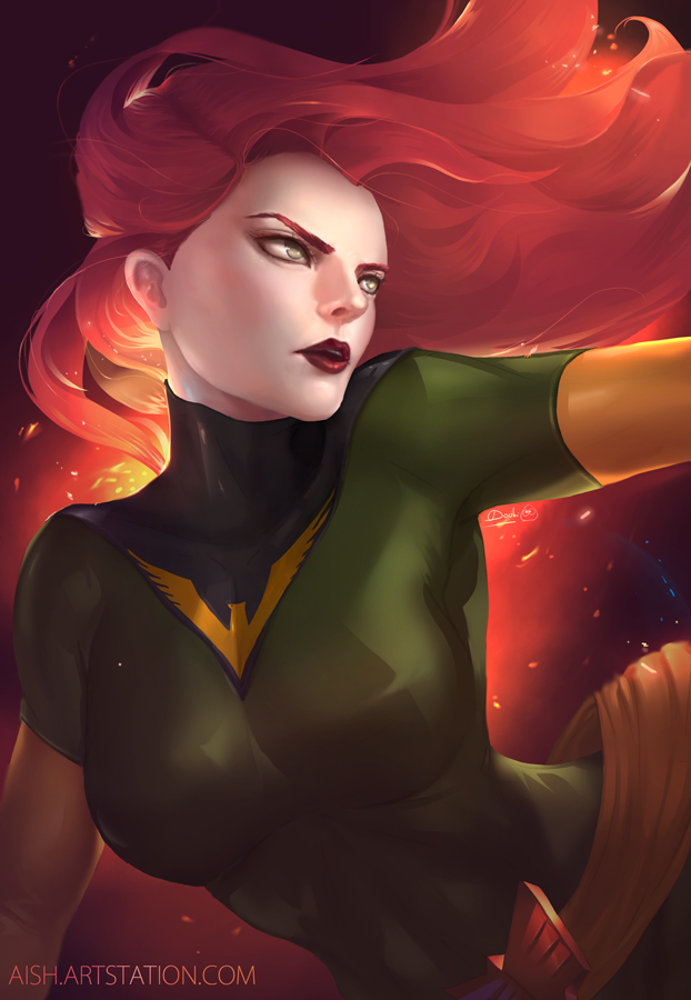 Jean Grey (timelapse included)