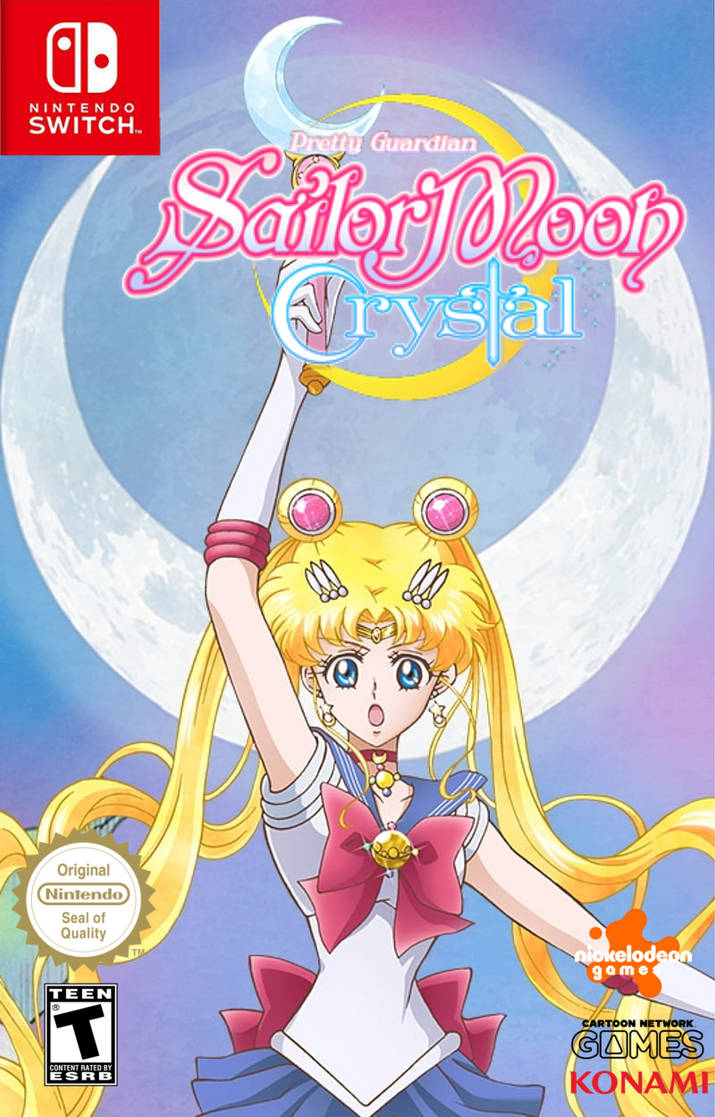 Sailor Moon Crystal The Game Cover Nintendo Switch by Bautisworld on ...
