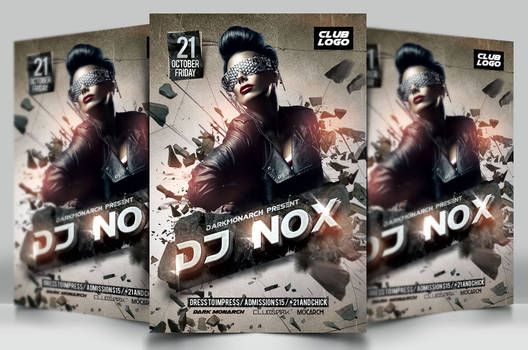 Dj Nox Guest Flyer Template