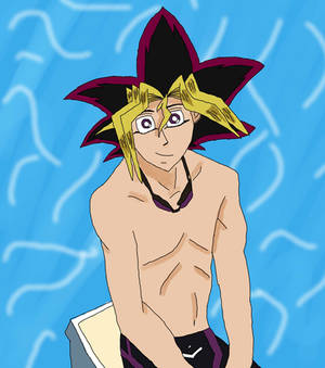 Swimming Yugi