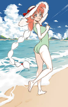 Beach Ahiru