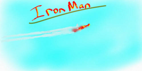 IRON man flys