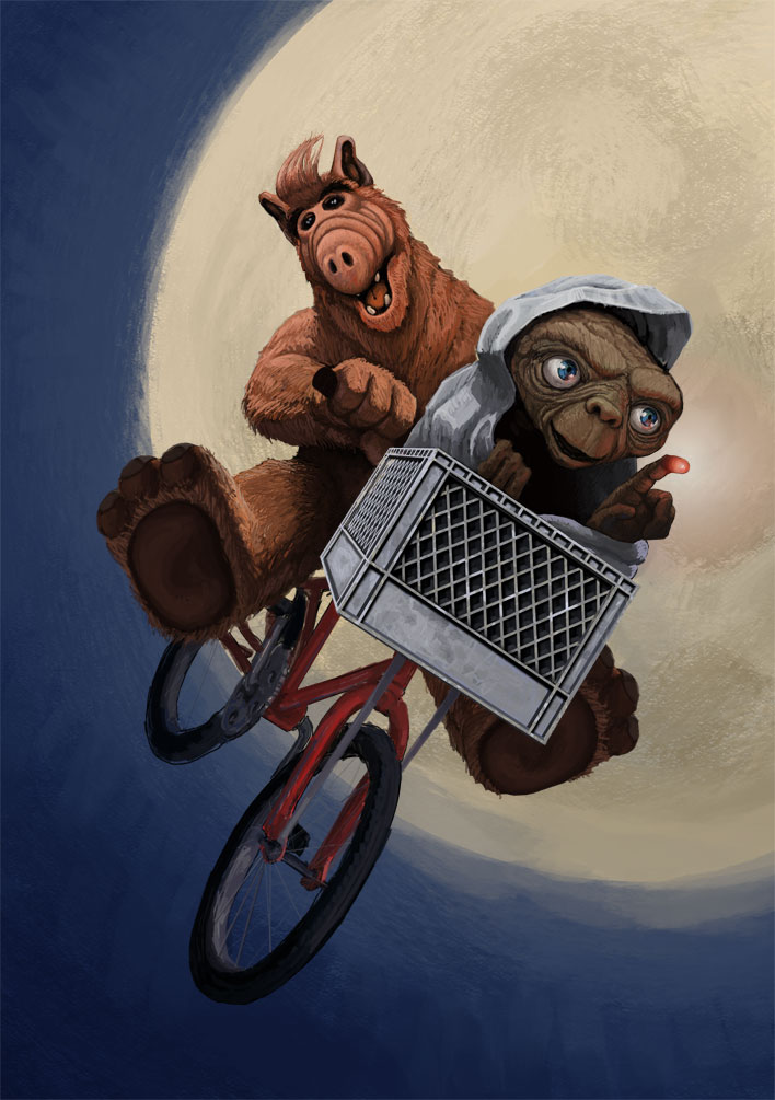 'E.T. Phone Melmac' by supernator13