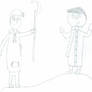 Rough Un-Coloured 'Rise of the Guardians'