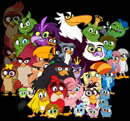 Disney's Angry Birds - Characters Redesign