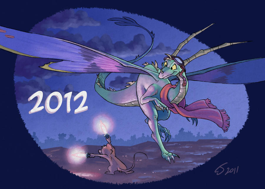 Happy Year of the Dragon by Sankam
