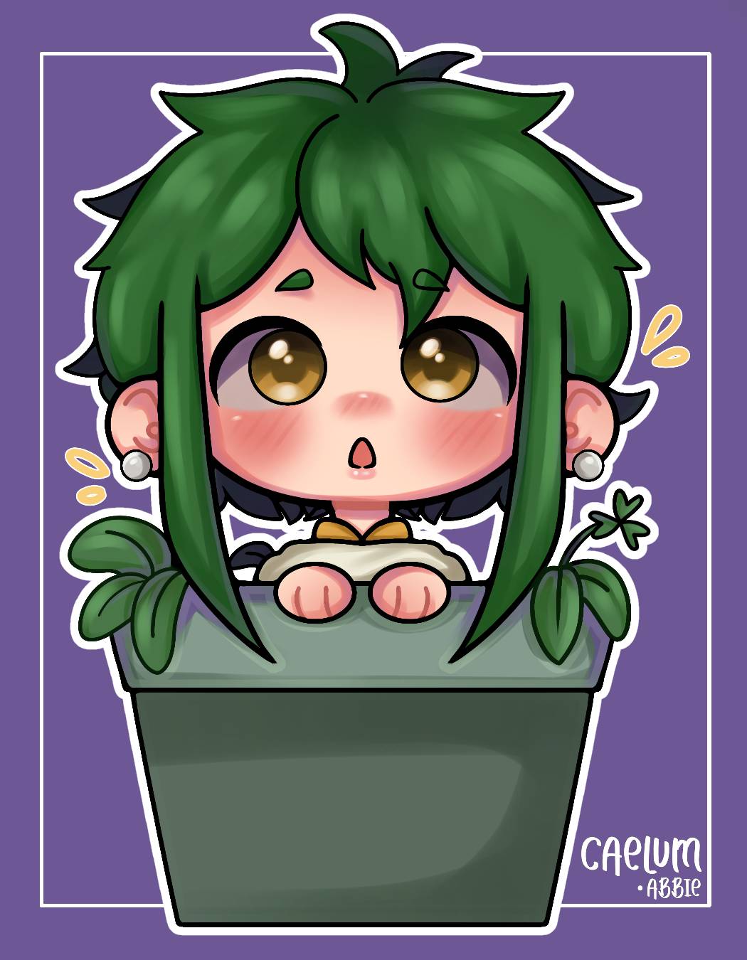 chibi plant by CaelumAbbie on DeviantArt