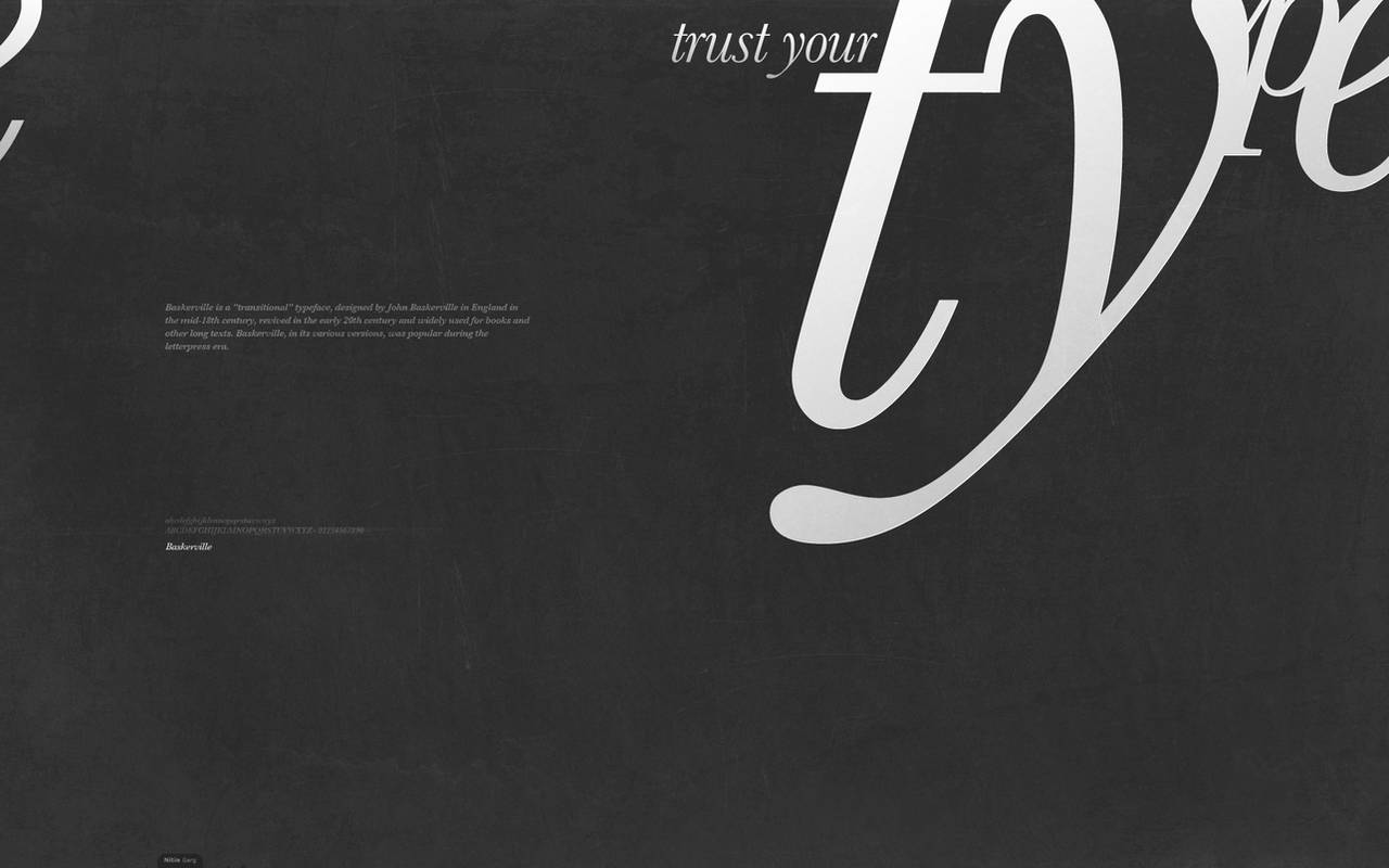 Trust your Type by freakyframes