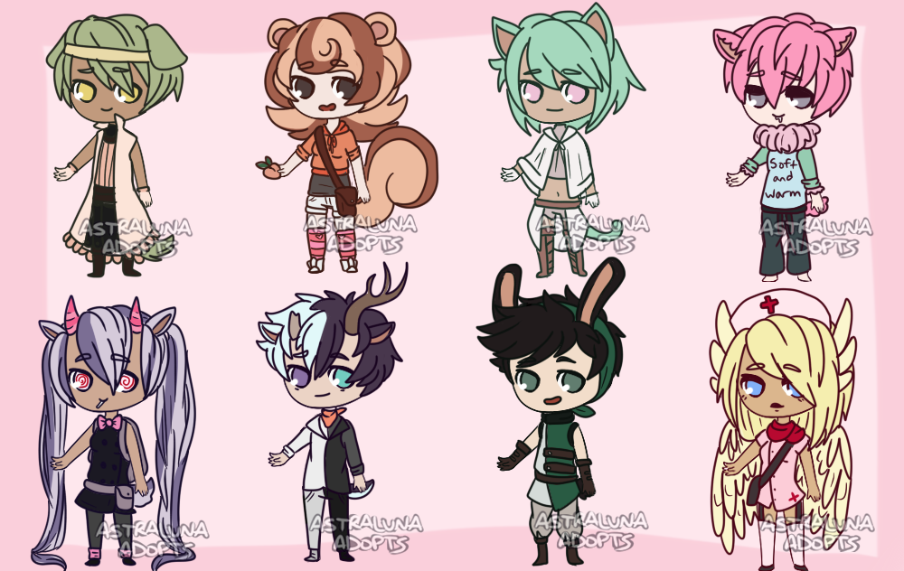 OPEN - Kemonomimi Adopts! SET PRICE (6/8)