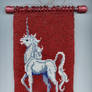 Unicorn Beaded Tapestry