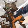 Print 05 Rocket Raccoon