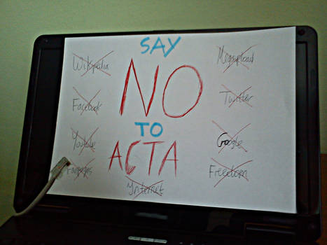 Say NO to ACTA