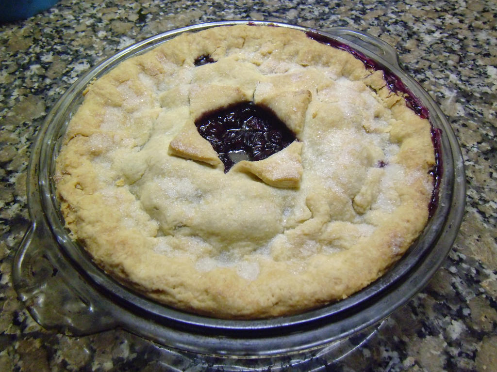 Blueberry pie