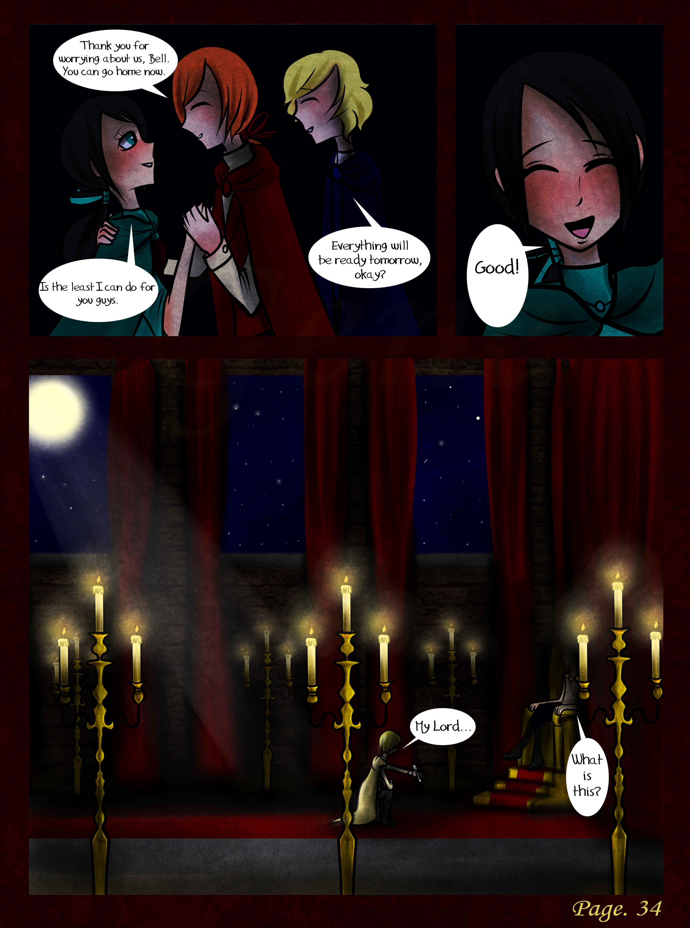 Diary of princess: page 34