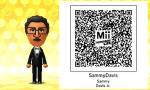 Mii QR Code - Sammy Davis Jr.