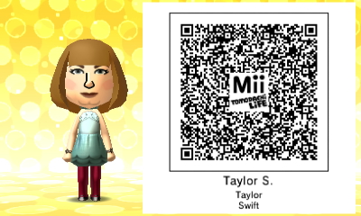 Mii QR Code - Taylor Swift (Bob Haircut) by AllEyesOnMii on DeviantArt