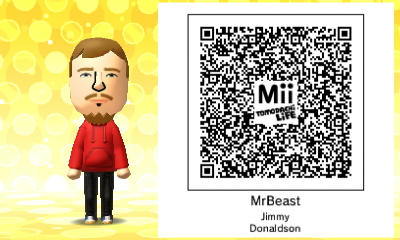 Random Mr. Beast Qr Code Mii QR Code - MrBeast by AllEyesOnMii on DeviantArt