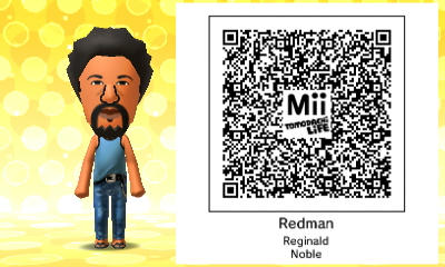 Mii QR Code - Redman by AllEyesOnMii on DeviantArt