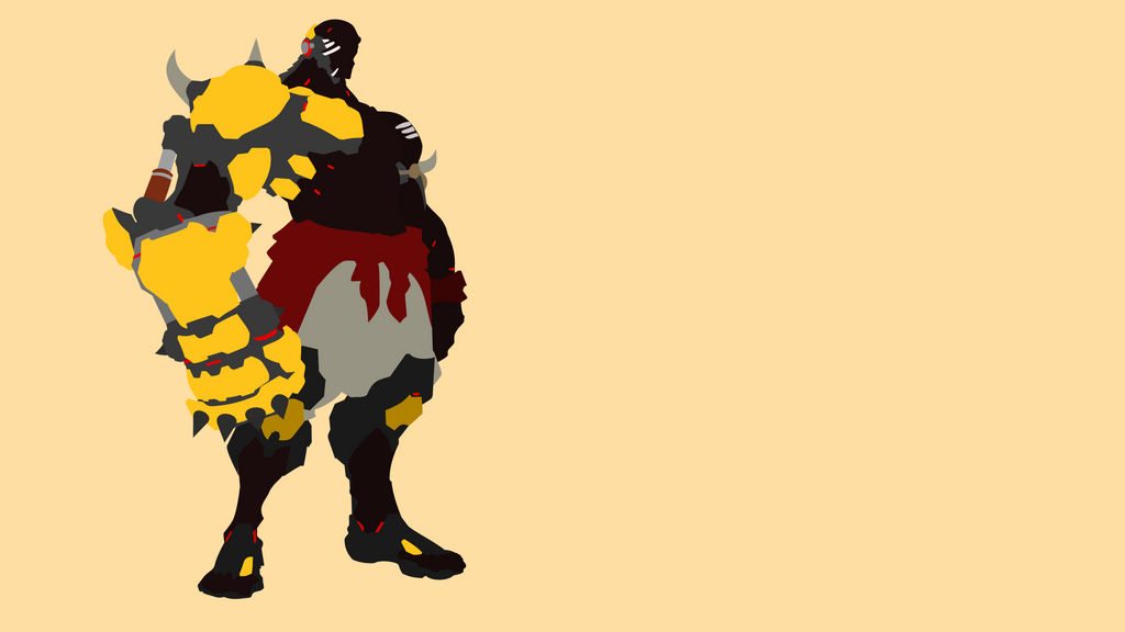 Overwatch DoomFist minimalist wallpaper by artistroll on DeviantArt