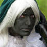 A drow's face