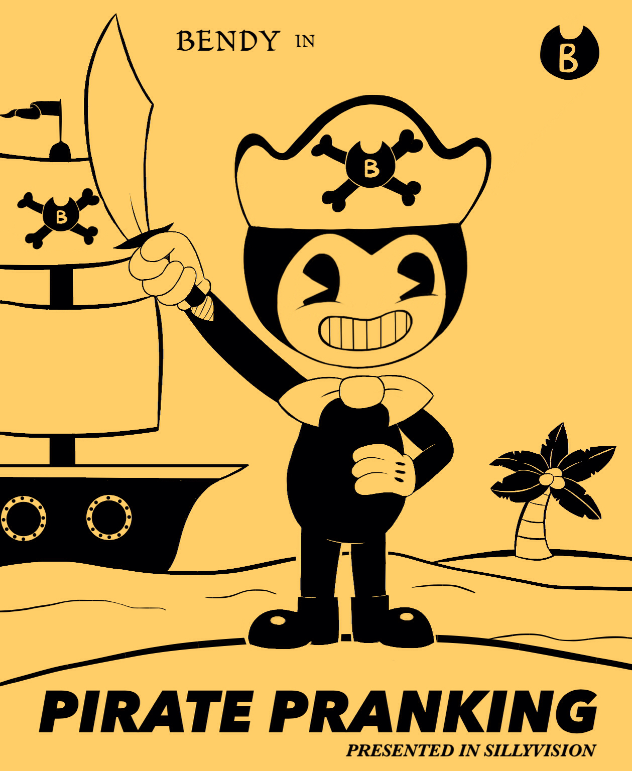 BATIM fan poster art by InkyFace9000 on DeviantArt