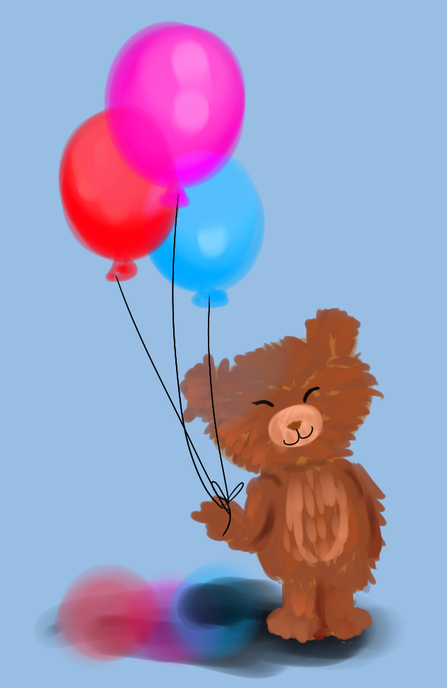 Day 292. A Bear with a Gift