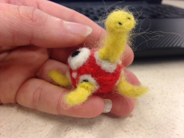 Needle Felted Shuckle