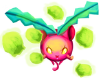Hoppip used Cotton Spore! by AClockworkKitten