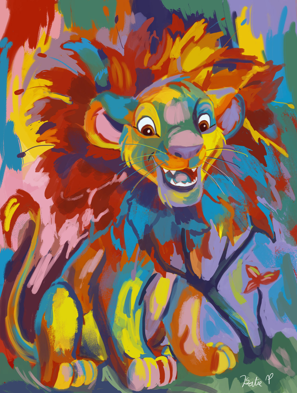Simba Coloring Page by AClockworkKitten on DeviantArt