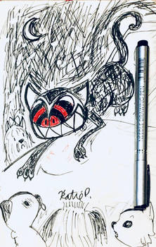 Inktober Day 16: Wild