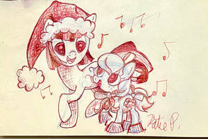 FiM Mistletoe and Jingle Jangle