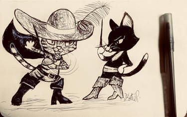 Inktober Day 15: Dagger!