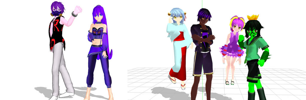 MMD Gijinka Team Rocket Update WIP by Nanashione on DeviantArt