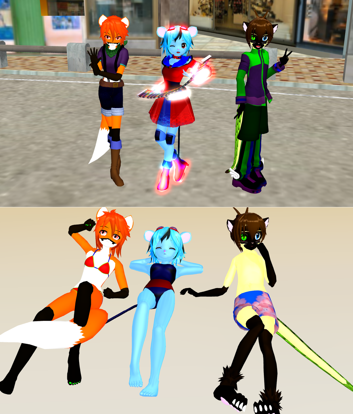 MMD Furry Pack Update Download 3