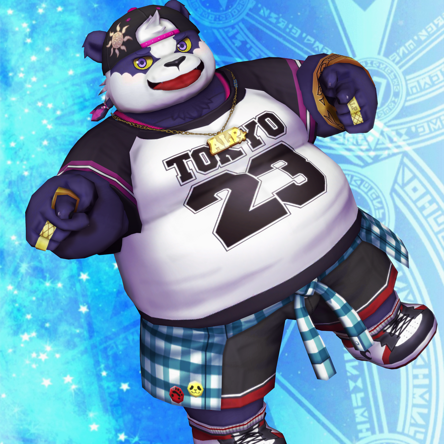 Panda Rapper Alp by Nanashione on DeviantArt