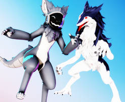 Protogen and Sergal