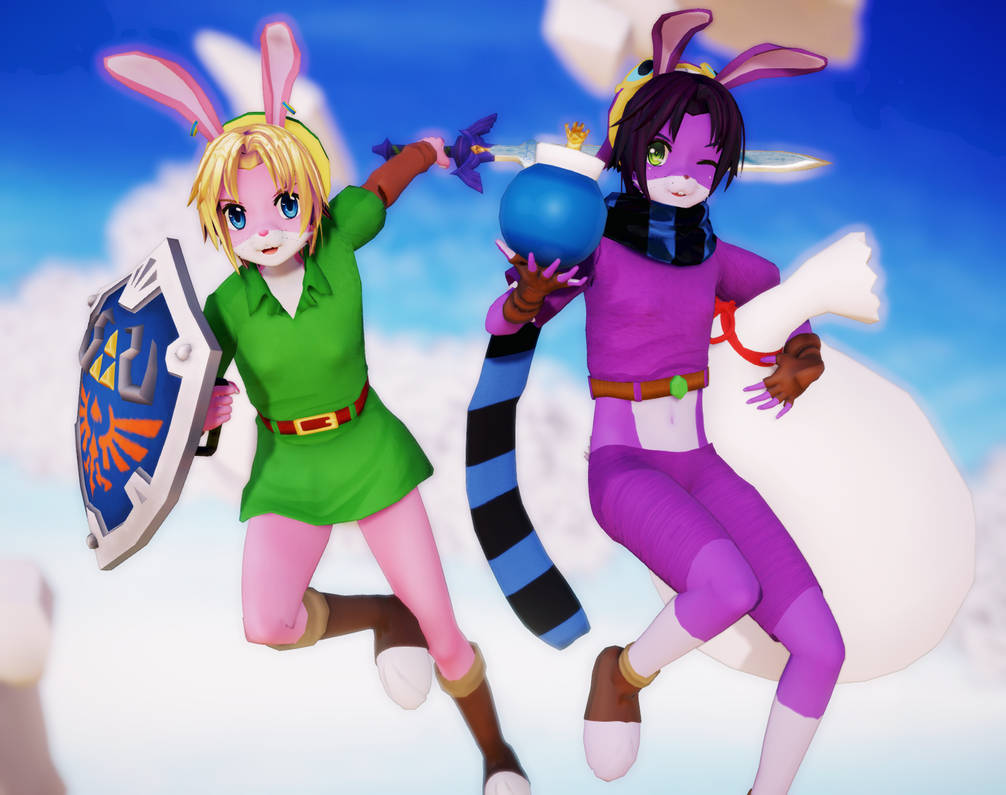Zelda Rabbits by Nanashione on DeviantArt