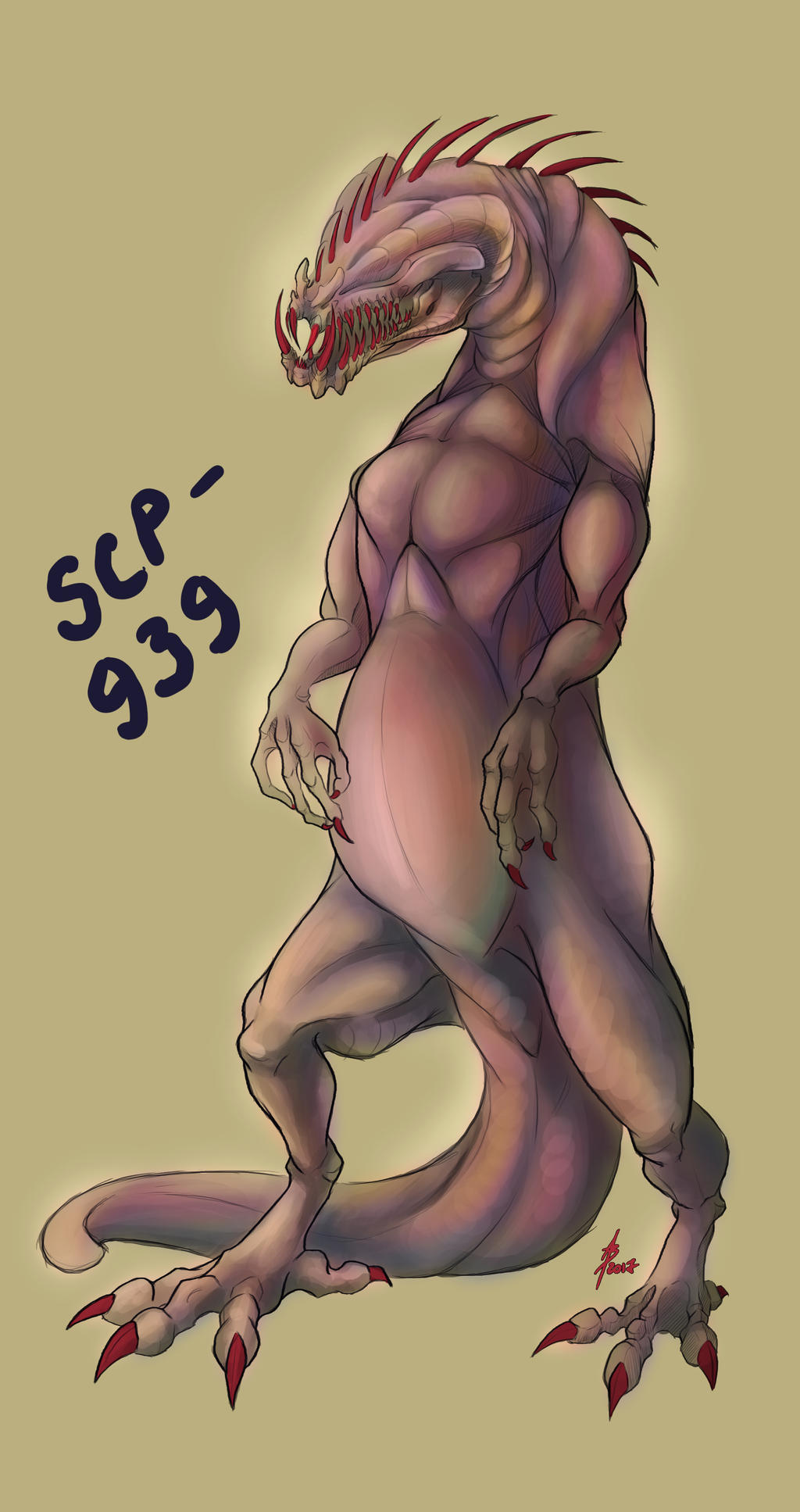 Another day, another SCP redesign fanart. Today, i've selected SCP-939 and  SCP-035 for the rework. I also would do SCP-079, but there was not much to  redesign there : r/SCP