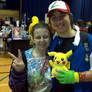 Me with Satoshi (Ash) cosplayer :D