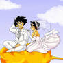 goku y chichi by camlost