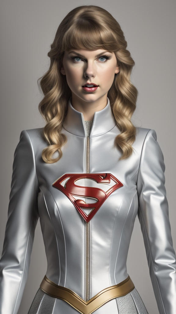 Taylor Swift As Supergirl White Suit By DARL25 On DeviantArt taylor-swift-as-supergirl-white-suit-by-darl25-on-deviantart