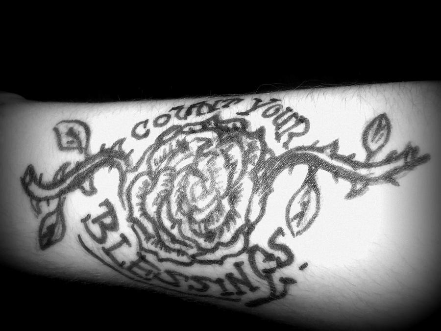 Count Your Blessings Tattoo