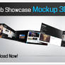 Web showcase Mockup PSD