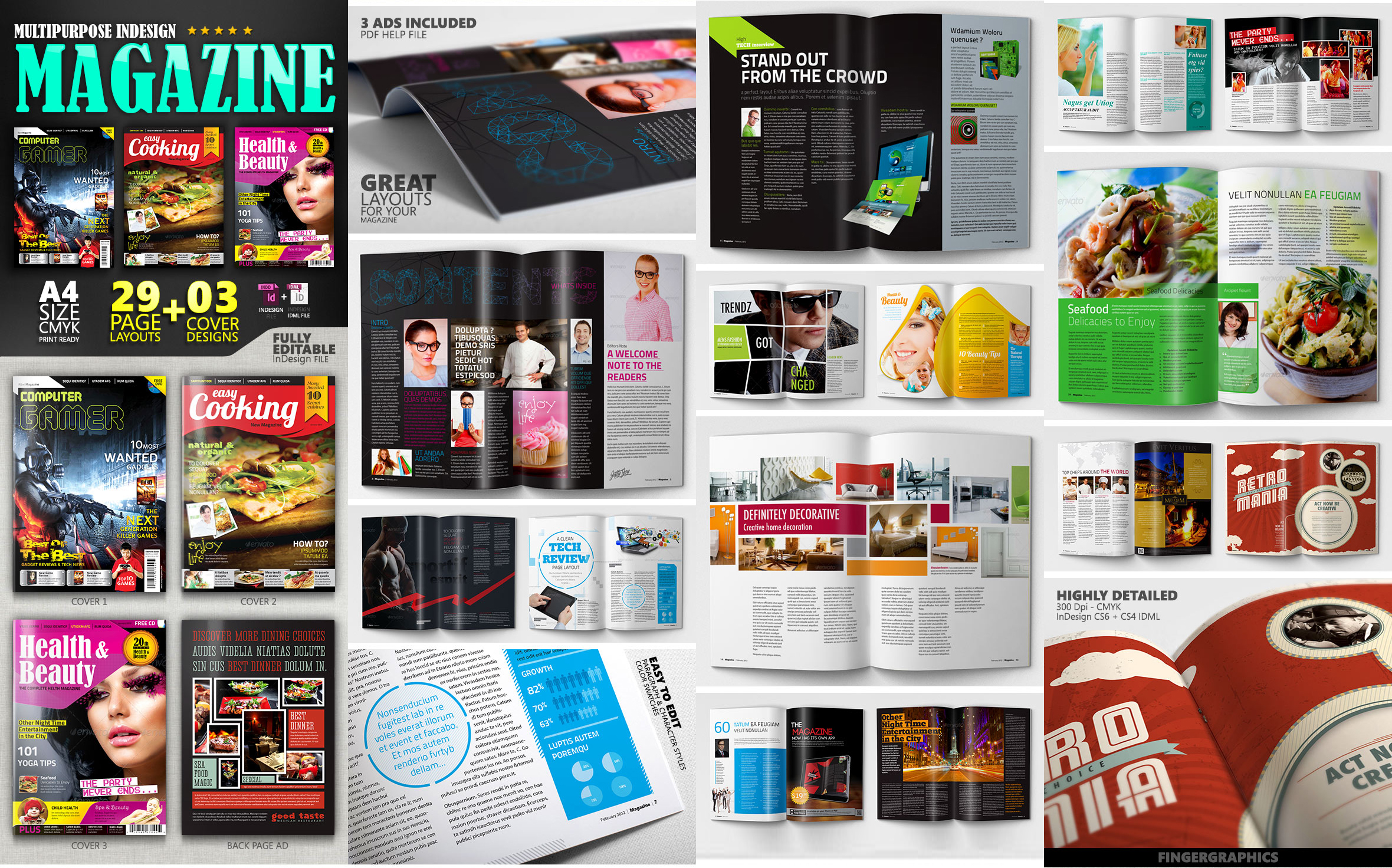 Premium-A4-Magazine-Template