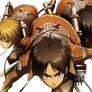 Eren/Mikasa/Armin Render