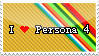 I love Persona 4 stamp