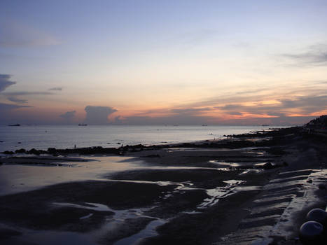 Another Sunset over the Beach